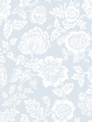 Shabby Chic by Rachel Ashwell® Blue Stipple A4 Wallpaper Sample - Image 1 of 2