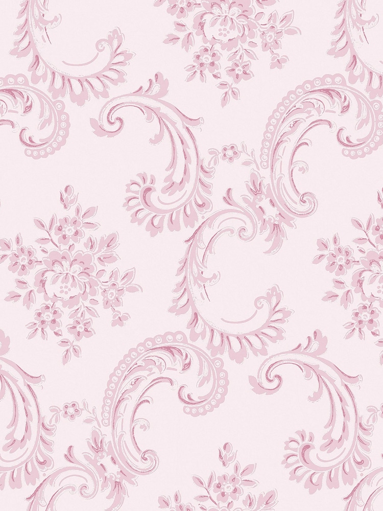 Shabby Chic by Rachel Ashwell® Pink Boudoir Beauty A4 Wallpaper Sample - Image 1 of 2