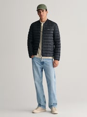 GANT Black Light Padded Bomber Jacket - Image 3 of 6
