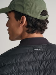 GANT Black Light Padded Bomber Jacket - Image 4 of 6