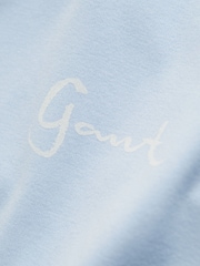 GANT Blue Seasonal Graphic 100% Cotton T-Shirt - Image 7 of 7