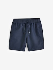 GANT Blue Cotton Linen Shorts - Image 5 of 5