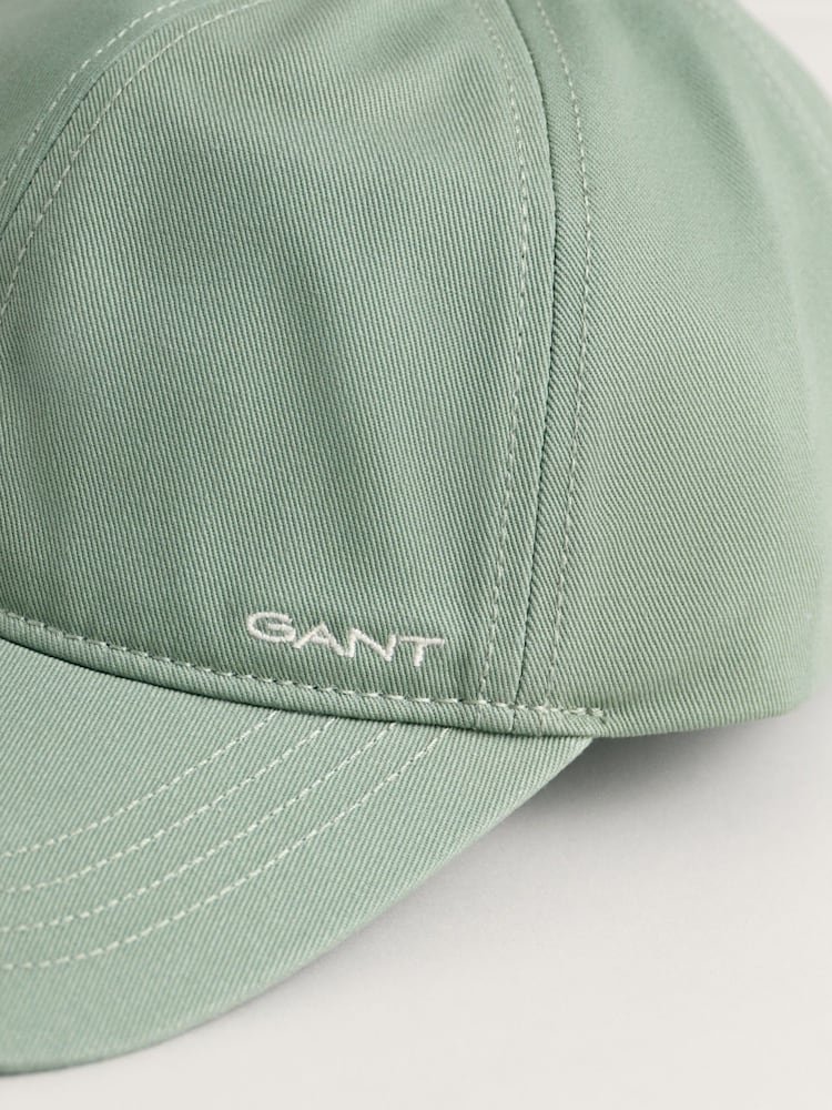 GANT Green Contrast Logo 100% Cotton Twill Cap - Image 2 of 2