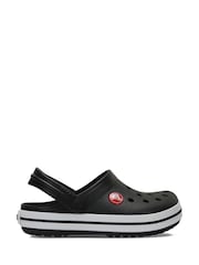 Crocs Black Crocband Toddler Clogs - Image 1 of 5