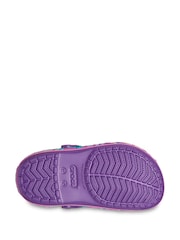 Crocs Purple Star Crocband Kids Clogs - Image 5 of 5
