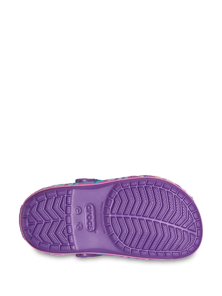Crocs Purple Star Crocband Kids Clogs - Image 5 of 5