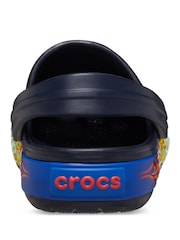 Crocs Black Flame Crocband Kids Clogs - Image 4 of 5