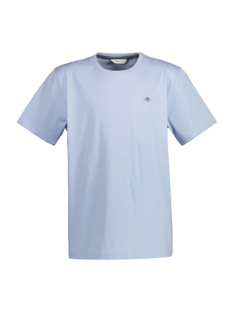 GANT Blue Teens Shield 100% Cotton T-Shirt - Image 1 of 2
