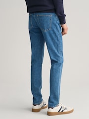 GANT Blue Teen Boys Slim Fit Jeans - Image 2 of 8