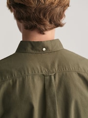 GANT Green Teens Shield Oxford Shirt - Image 4 of 5