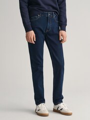 GANT Blue Teen Boys Slim Fit Jeans - Image 1 of 8