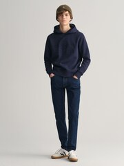 GANT Blue Teen Boys Slim Fit Jeans - Image 4 of 8