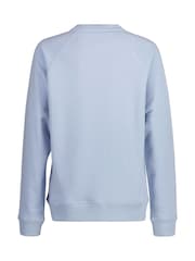 GANT Blue Teens Shield Crew Neck Sweatshirt - Image 2 of 2