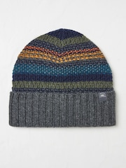 FatFace Multi Stripe Beanie - Image 1 of 4