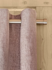 Cortinas de ilhós de chenille pesadas - Imagem 8 de 8