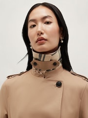 Hobbs Brown Petite Livia Trench Coat - Image 4 of 6