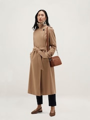 Hobbs Brown Petite Livia Trench Coat - Image 5 of 6