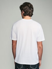 Weiß - Basic Crew Neck Regular Fit T-Shirt 6 Pack - Bild 2 von 8