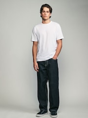 Weiß - Basic Crew Neck Regular Fit T-Shirt 6 Pack - Bild 3 von 8