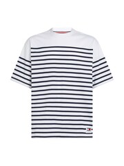 Tommy Jeans Blue Stripe Skate T-Shirt - Image 4 of 6