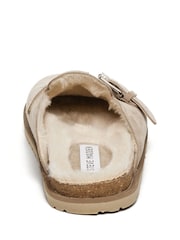 Steve Madden Cream Evergreen Mules Clog Shoes - Image 5 of 6