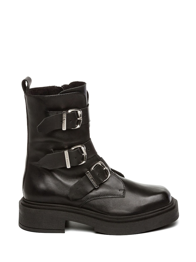 Steve Madden Clipper Black Boots - Image 1 of 4