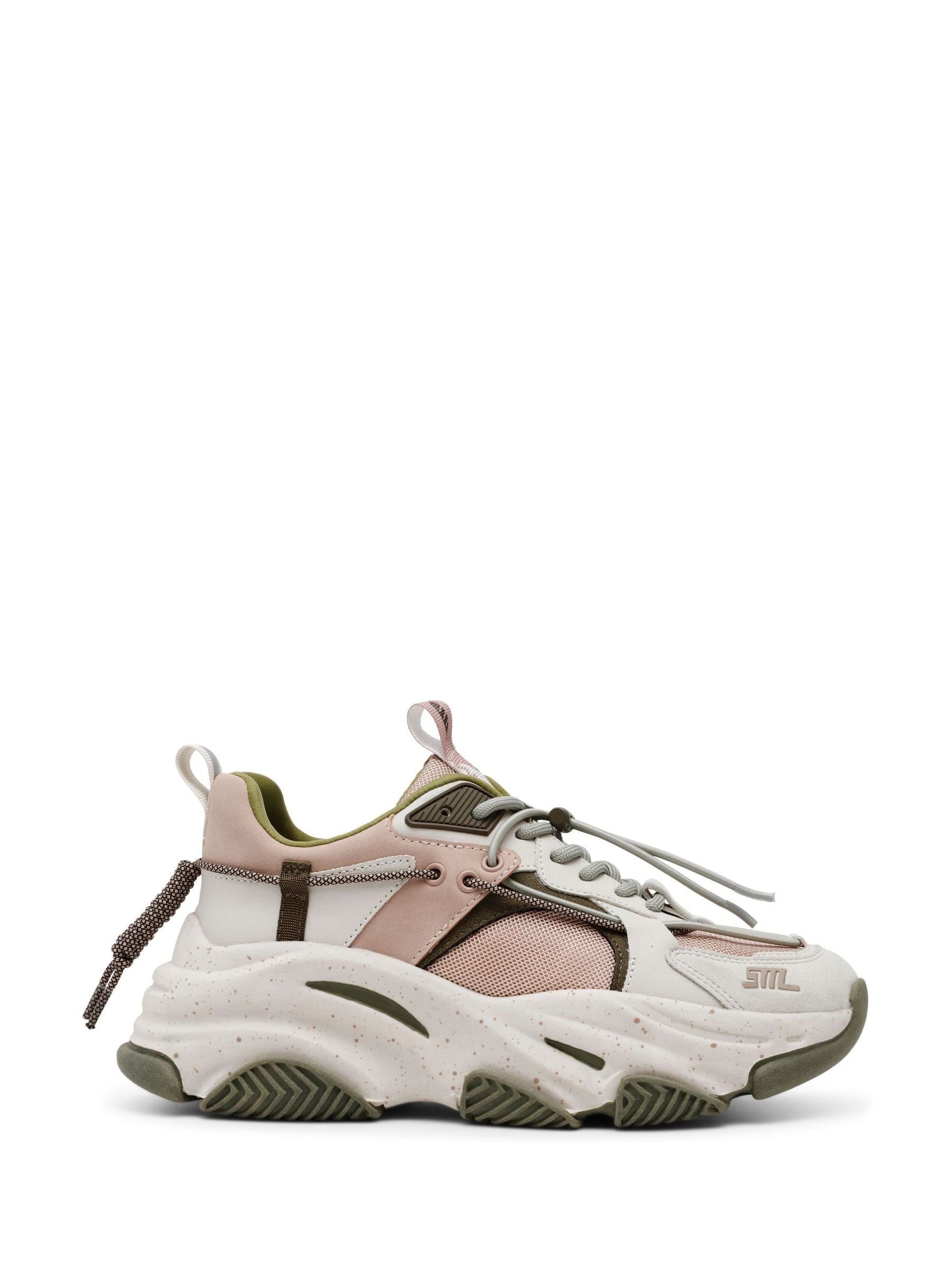 Buy Steve Madden Cream Vault 2 Trainers from Next Luxembourg