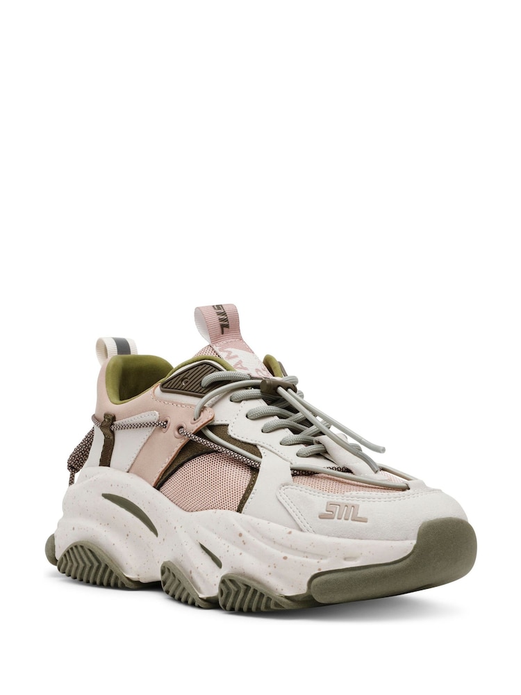 Steve Madden Cream Vault 2 Trenerji - Slika 2 iz 6 Steve Madden Cream Vault 2 Trenerji - Slika 2 iz 6