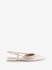 Steve Madden Silver Spencer-R Slingback Shoes - Image 1 of 6