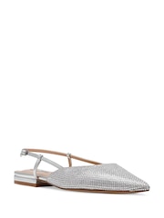 Steve Madden Silver Spencer-R Slingback Shoes - Image 2 of 6