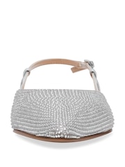 Steve Madden Silver Spencer-R Slingback Shoes - Image 4 of 6