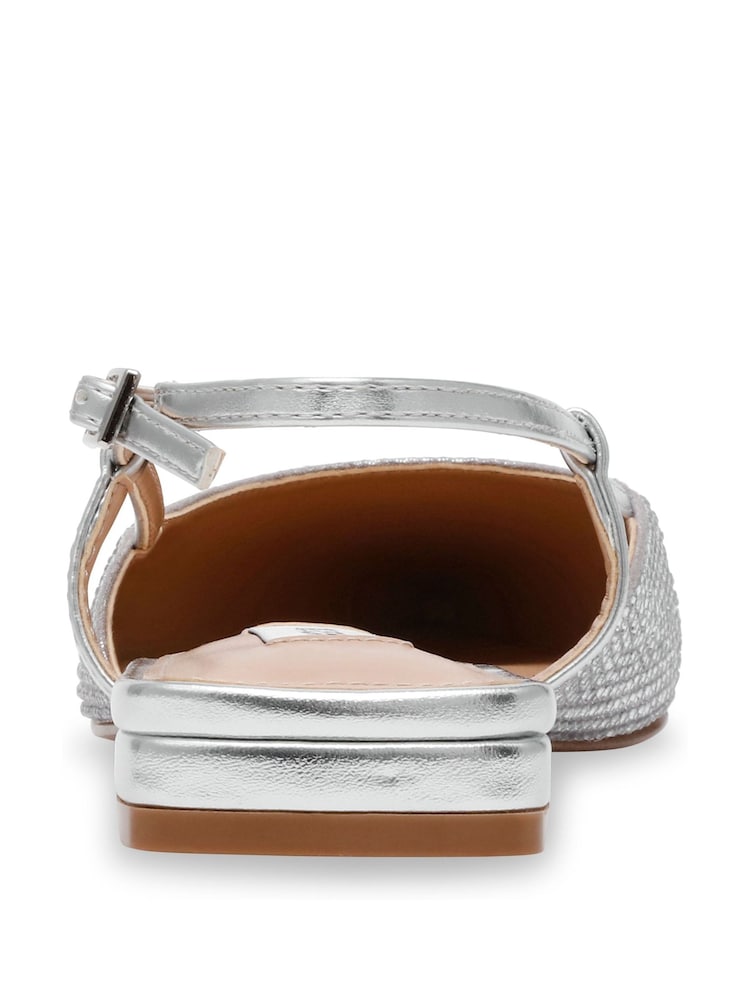 Steve Madden Silver Spencer-R Slingback Shoes - Image 5 of 6