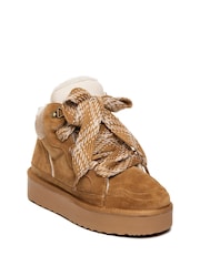 Steve Madden Paci Brown Trainers - Bild 2 von 5