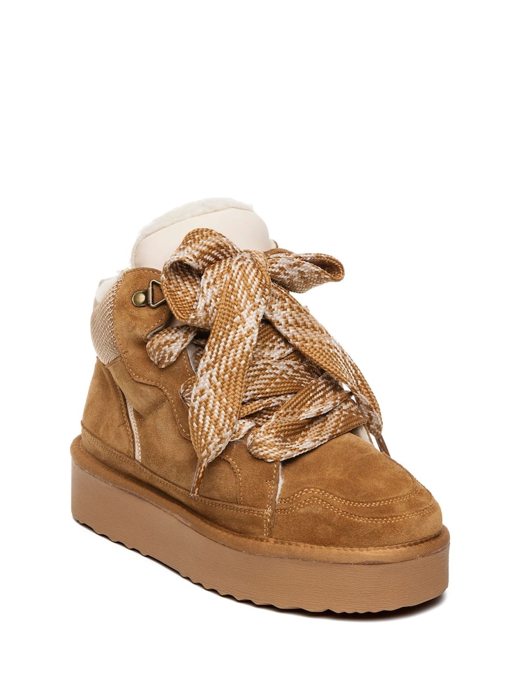 Steve Madden Paci Brown Trainers - Bild 2 von 5