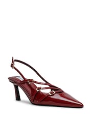 rdeča - Steve Madden Liana Slingback čevlji - Slika 3 iz 7