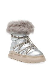 srebrna (barva); srebro - Steve Madden Ice-Storm Snow gležnjarji - Slika 2 iz 6