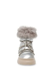srebrna (barva); srebro - Steve Madden Ice-Storm Snow gležnjarji - Slika 4 iz 6