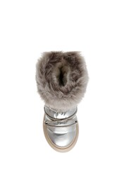 srebrna (barva); srebro - Steve Madden Ice-Storm Snow gležnjarji - Slika 5 iz 6