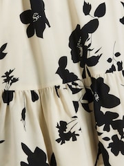 River Island Cream Belted Shirt Dress - Image 4 of 4