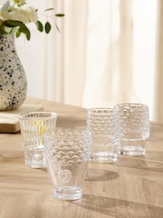 Set of 4 Fish Stacking Tumbler Glasses - Bild 1 von 5