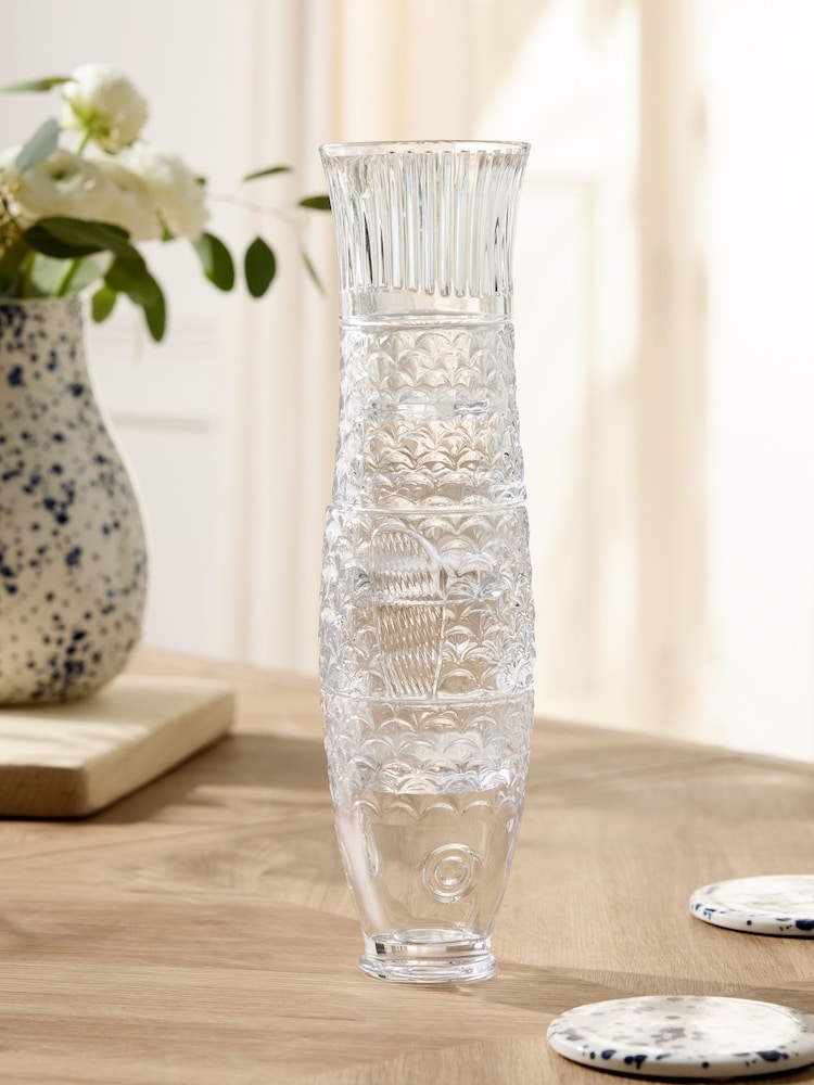 Set of 4 Fish Stacking Tumbler Glasses - Bild 2 von 5