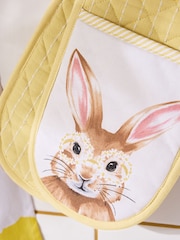 Yellow Bunny Rabbit Oven Gloves - Image 3 of 4
