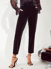 Friends Like These modieuze enkellange broek van fluweel, combinatiepak - Image 1 of 3