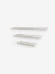 White Wavy Picture Wall Shelf - Image 4 of 5