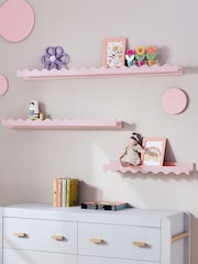 Pink Wavy Picture Wall Shelf - Image 2 of 5