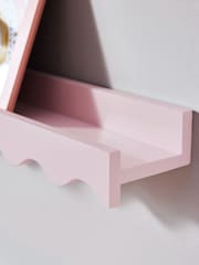 Pink Wavy Picture Wall Shelf - Image 3 of 5
