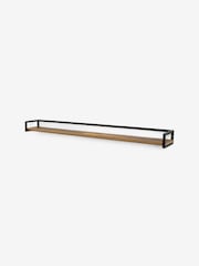 Dark Bronx Extra Wide Wall Shelf - Image 4 of 6