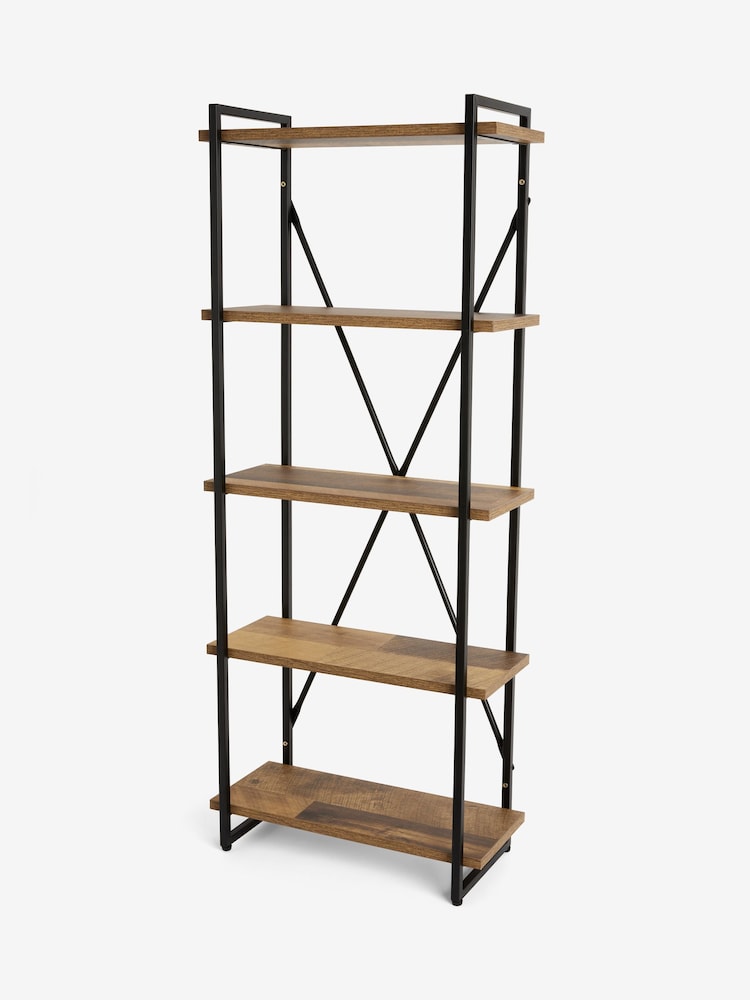 Dark Bronx 5 Tier Wall Shelves - Image 4 of 6
