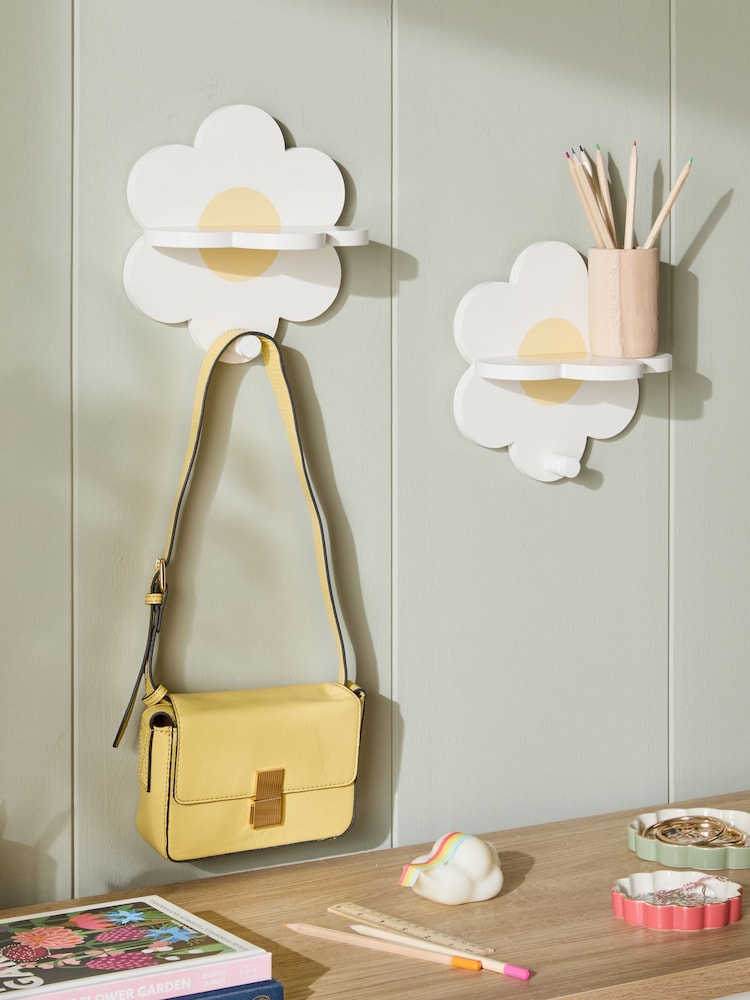 Gänseblümchen-Regale, 2er-Set - Bild 2 von 6