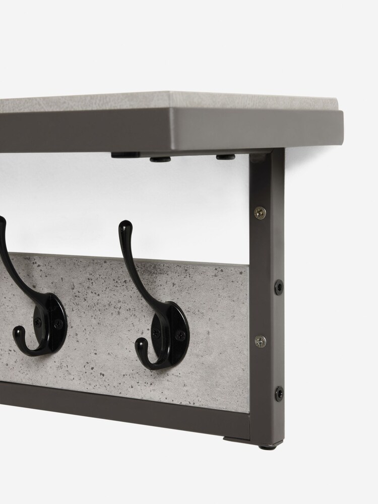 Grey Small Concrete Coat Hooks - Image 5 of 5